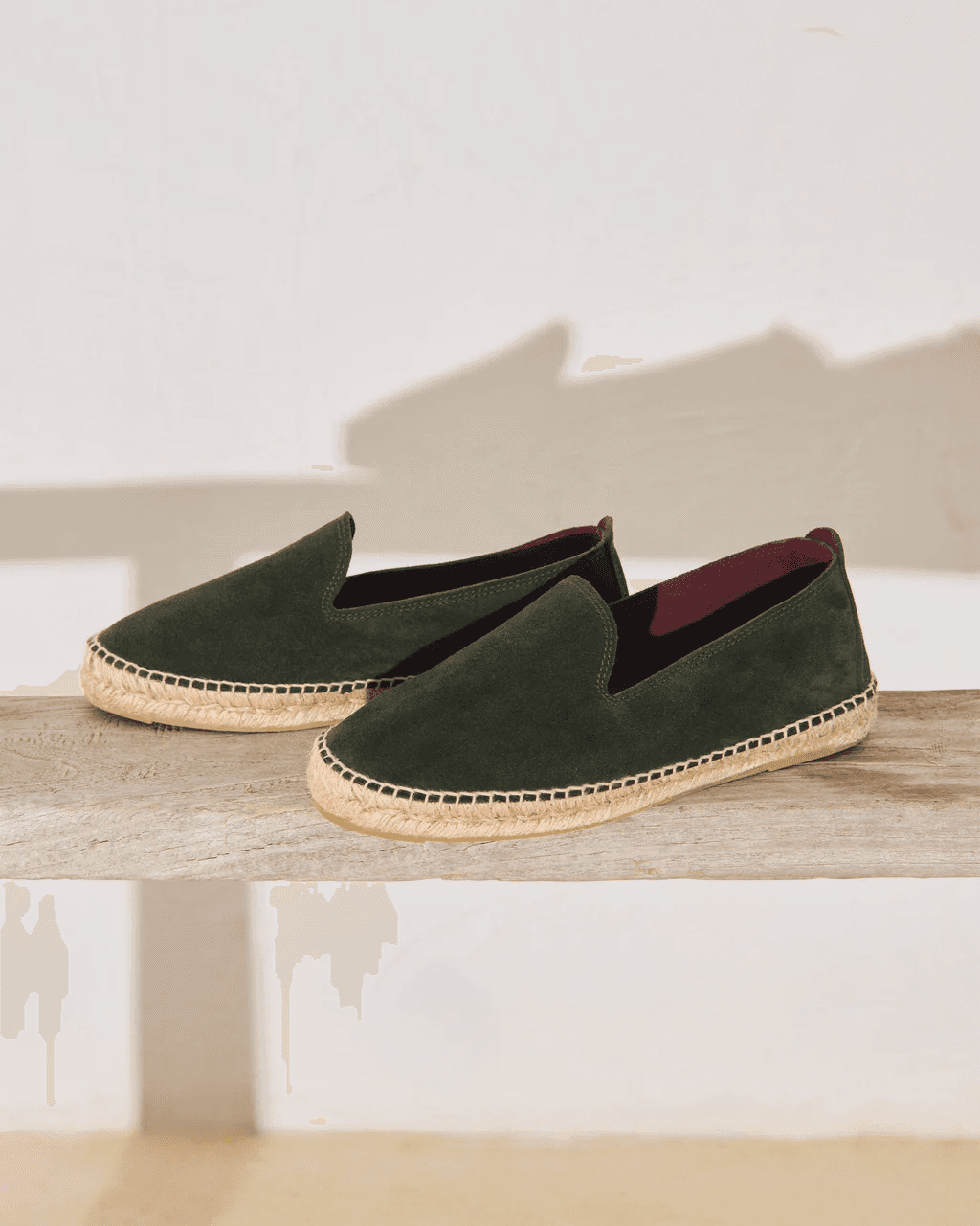 Forest slip-on product study.